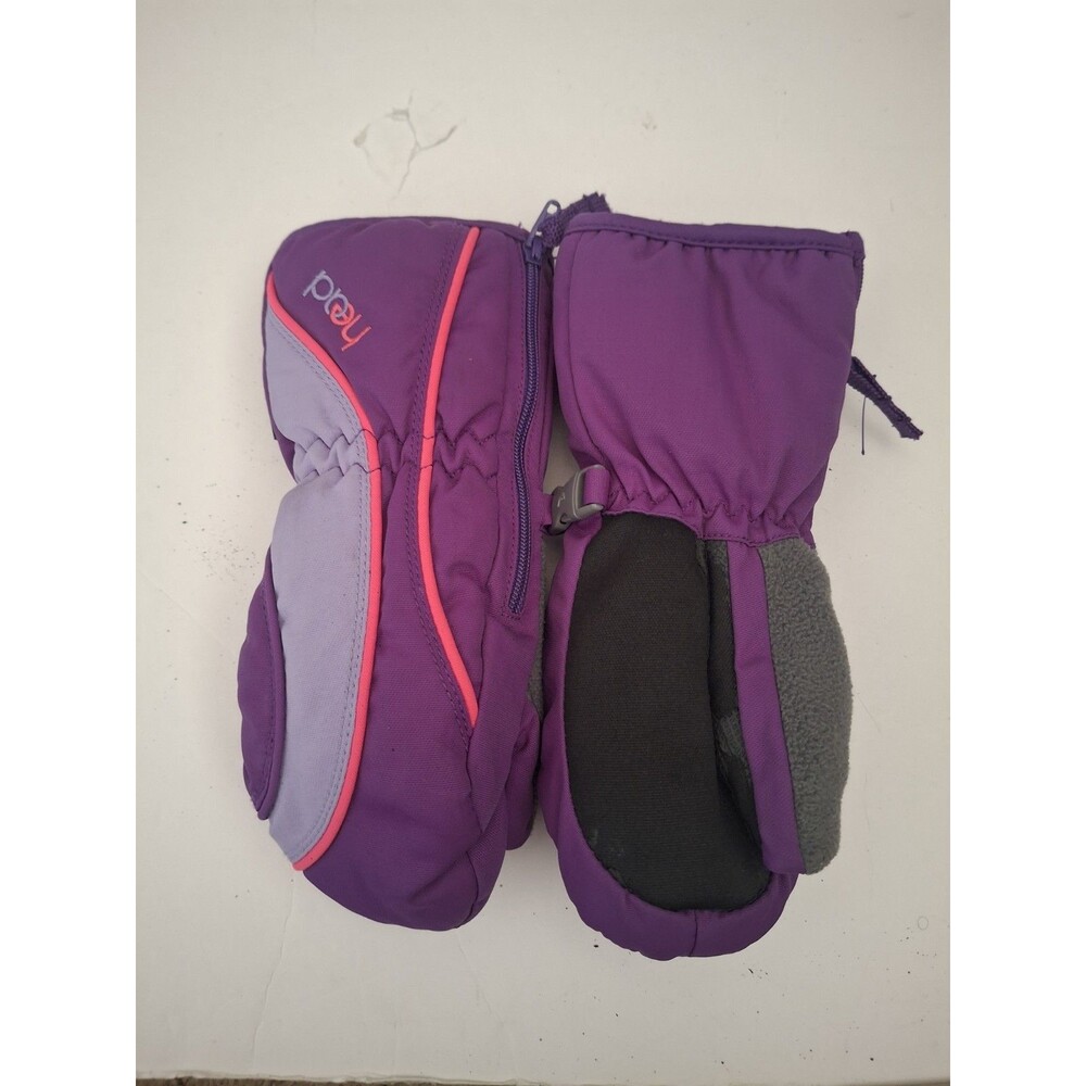 HEAD OUTLAST Kids Mittens Gloves Size Small Purple Winter Girls